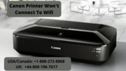 Step To Fix Canon Printer Won’t Connect To Wifi Issue +44-808-196-7617